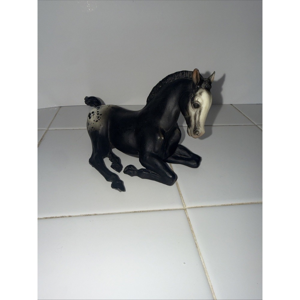 Breyer Horse Traditional #165 Lying Down Foal Appaloosa Vintage